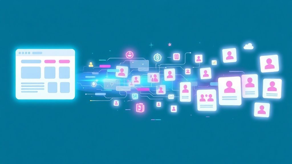 动态官网与智能叙事：AI根据访客身份实时重组页面内容与故事线