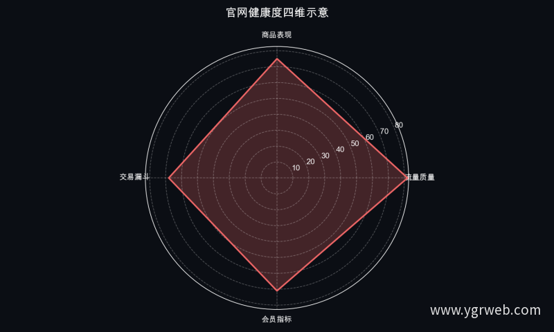 官网健康度四维示意