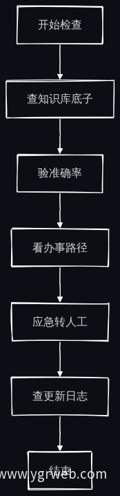 官网智能体二十项自查流程